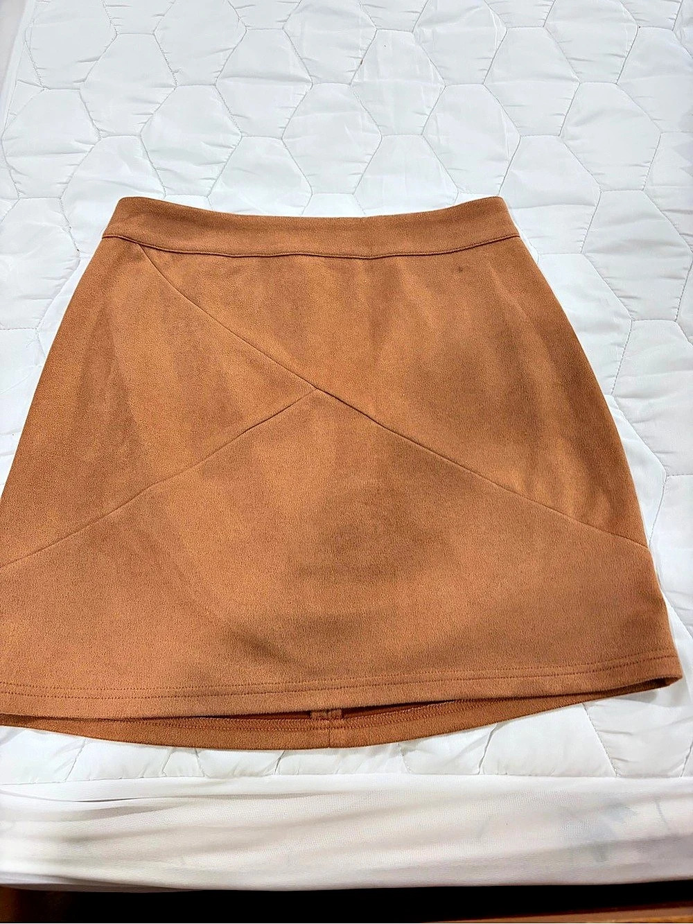 Mango Mini Skirt in Brown Size Medium